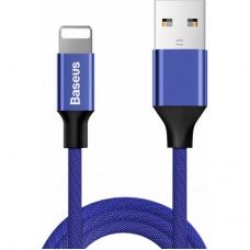 Дата кабель USB 2.0 AM to Lightning 1.8m navy blue Baseus (CALYW-A13)