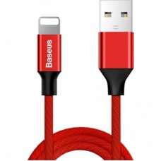 Дата кабель USB 2.0 AM to Lightning 1.8m red Baseus (CALYW-A09)