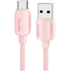 Дата кабель USB 2.0 AM to USB-C 1.0m 100W pink Essager (EXC7A-WL04-P)