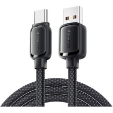 Дата кабель USB 2.0 AM to USB-C 1.0m 7A black Essager (EXCT-TD01-P)