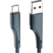 Дата кабель USB 2.0 AM to USB-C 3.0m black Essager (EXCT-LSC01)