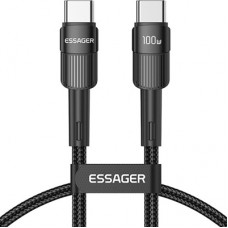 Дата кабель USB-C to USB-C 1.0m 100W black Essager (EXCTT1-XC01)