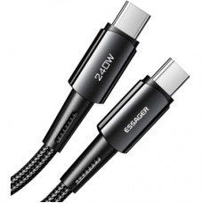 Дата кабель USB-C to USB-C 1.0m 240W Essager (EXCTT3-CG0G-P)