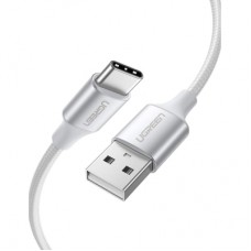 Дата кабель USB 2.0 AM to USB-C 0.5m 3A US288 white Ugreen (60130)