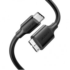 Дата кабель USB-C 3.1 to Micro USB 3.0 1.0m 3A US312 black Ugreen (20103)