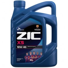 Моторна олива ZIC 10W-40 X5 4л (162650)