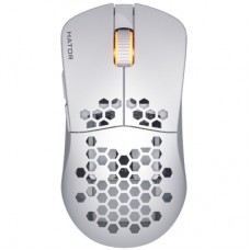 Мишка Hator Stellar Wireless/Bluetooth/USB White (HTM651)