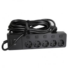 Мережевий фільтр живлення Patron SP1655-USB (EXT-PN-SP-1655-USB)