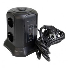 Мережевий фільтр живлення Patron SP-1663-USBT (EXT-PN-SP-1663-USBT)