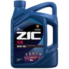 Моторна олива ZIC 10W-40 X5 6л (172622)