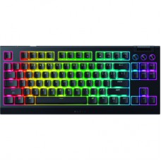 Клавіатура Razer BlackWidow V4 Low-Profile TKL Wireless/Bluetooth/USB Green switch UA Black (RZ03-05450500-R3M1)
