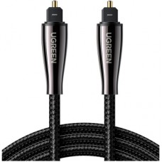 Кабель мультимедійний Optical Toslink 2.0m AV108 black Ugreen (10540)
