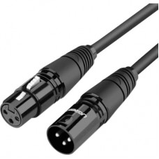 Кабель мультимедійний XLR M to XLR F 5.0m AV130 black Ugreen (20712)