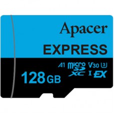 Карта пам'яті Apacer 128GB microSDXC class 10 UHS-I U3 V30 A1 Express (AP128GMCEXG3X17-RA)
