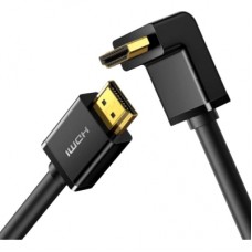 Кабель мультимедійний HDMI M to HDMI M 1.0m 90° corner HD103 black Ugreen (10172)