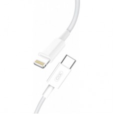 Дата кабель USB-С to Lightning 1.0m PD18W NB113 white XO (6920680863846)