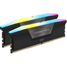 Модуль пам'яті для комп'ютера DDR5 96GB (2x48GB) 6800 MHz Vengeance RGB Black Corsair (CMH96GX5M2B6800C34)