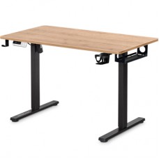 Комп'ютерний стіл Mealux PowerDesk Lite Mahogany з електрорегулюванням висоти (EVO-201 Lite Mahogany / B)