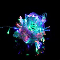 Гірлянда Voltronic Діод Mix Color 300 LED, 30 м, 8 режимів, прозора (Garl-300LED-30mMix)