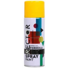 Аерозольна фарба для автомобіля RECTOR універсальна 1023 жовтий, в аер. упаковці 400 мл (000013226)