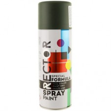 Аерозольна фарба для автомобіля RECTOR універсальна 6006 х.олива мат., в аер. упаковці, 400мл (000023044)