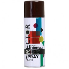 Аерозольна фарба для автомобіля RECTOR універсальна 8017 т. коричневий гл. 400мл (000013231)