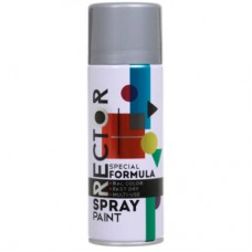 Аерозольна фарба для автомобіля RECTOR універсальна 9006 сріблястий, 400мл (000013233)