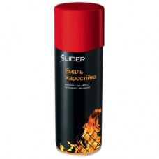 Аерозольна фарба для автомобіля SLIDER жаростійка червона в аер. упаковці 400мл (000021010)