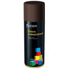 Аерозольна фарба для автомобіля SLIDER 8017 темно- коричнева, 400мл (000005248)