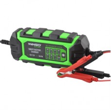 Зарядний пристрій для автомобільного акумулятора WINSO PRO 8LEDs 4A, 6V/12V, 4-120Ah (139310)