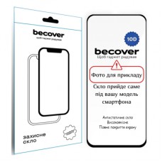 Скло захисне BeCover 10D Apple iPhone 17 Pro Max Black (714075)
