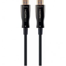 Кабель мультимедійний HDMI M to HDMI M 30.0m V2.0 4K 60Hz AOC Cablexpert (CCBP-HDMI-AOC-30M-02)