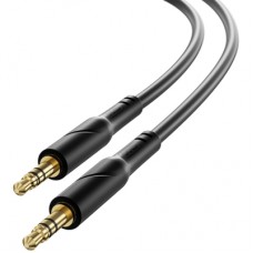 Кабель мультимедійний 3.5mm M to 3.5mm M 1.0m black XO (NB-R271.black)