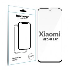 Скло захисне BeCover Xiaomi Redmi 15C 4G/5G Black (713907)