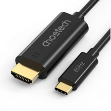 Кабель мультимедійний USB-C to HDMI M 1.8m black Choetech (CH0019-BK-V3)