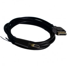 Кабель мультимедійний DisplayPort M to HDMI M 1.8m 4K60Hz black Patron (PN-DP-HDMI-18)