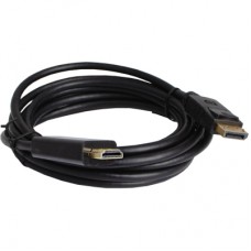Кабель мультимедійний DisplayPort M to HDMI M 3.0m 4K60Hz black Patron (PN-DP-HDMI-30)