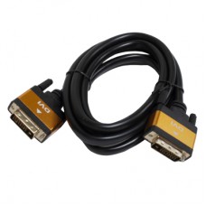 Кабель мультимедійний DVI M to DVI M 1.0m 24+1pin Patron (CAB-PN-MUL-DVI-DVI-1)