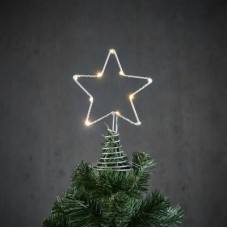 Верхівка на ялинку Luca Lighting Зірка 10 LED,13 см, теплий білий (8720362250487)