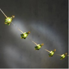 Гірлянда Luca Lighting Ялинка, струна, 1,3 м, класична біла, 10 LED 2AA, таймер (8720967822867)