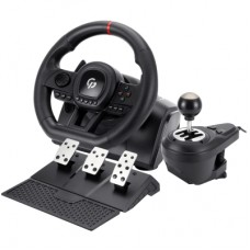 Кермо GamePro RW038PM з педалями та коробкою передач PC/XBOX360/XBOXONE/SWITCH/PS3/PS4 (RW038PM)