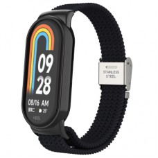 Ремінець до фітнес браслета Armorstandart Braided Solo Loop для Xiaomi Smart Band 10/9/8 Black (ARM86879)