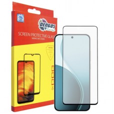 Скло захисне Dengos Full Glue OPPO Reno14 5G Black (TGFG-418)