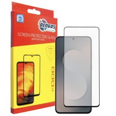 Скло захисне Dengos Full Glue Samsung Galaxy S25 FE Black (TGFG-417)