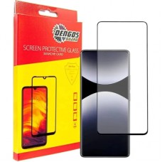 Скло захисне Dengos Full Glue Xiaomi Redmi Note 14 Pro 5G Black (TGFG-385)