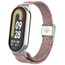 Ремінець до фітнес браслета Armorstandart Braided Solo Loop для Xiaomi Smart Band 10/9/8 Starlight Pink (ARM86885)