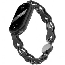 Ремінець до фітнес браслета Armorstandart Chain Wristband для Xiaomi Smart Band 10/9/8 Black (ARM86887)
