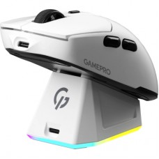 Мишка GamePro Genesis Airmaster Wireless/Bluetooth/USB White (GM167W)
