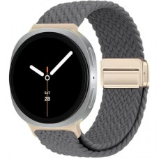 Ремінець до смарт-годинника Armorstandart Braided Solo Loop для Samsung Watch 8 / 8 Classic (20x113 mm) Charcoal (ARM87353)