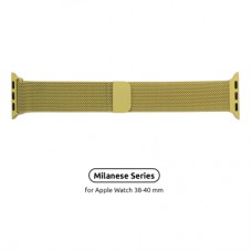 Ремінець до смарт-годинника Armorstandart Milanese Loop для Apple Watch 42 (Series 11-10)/41/40/38 Yellow (ARM55253)